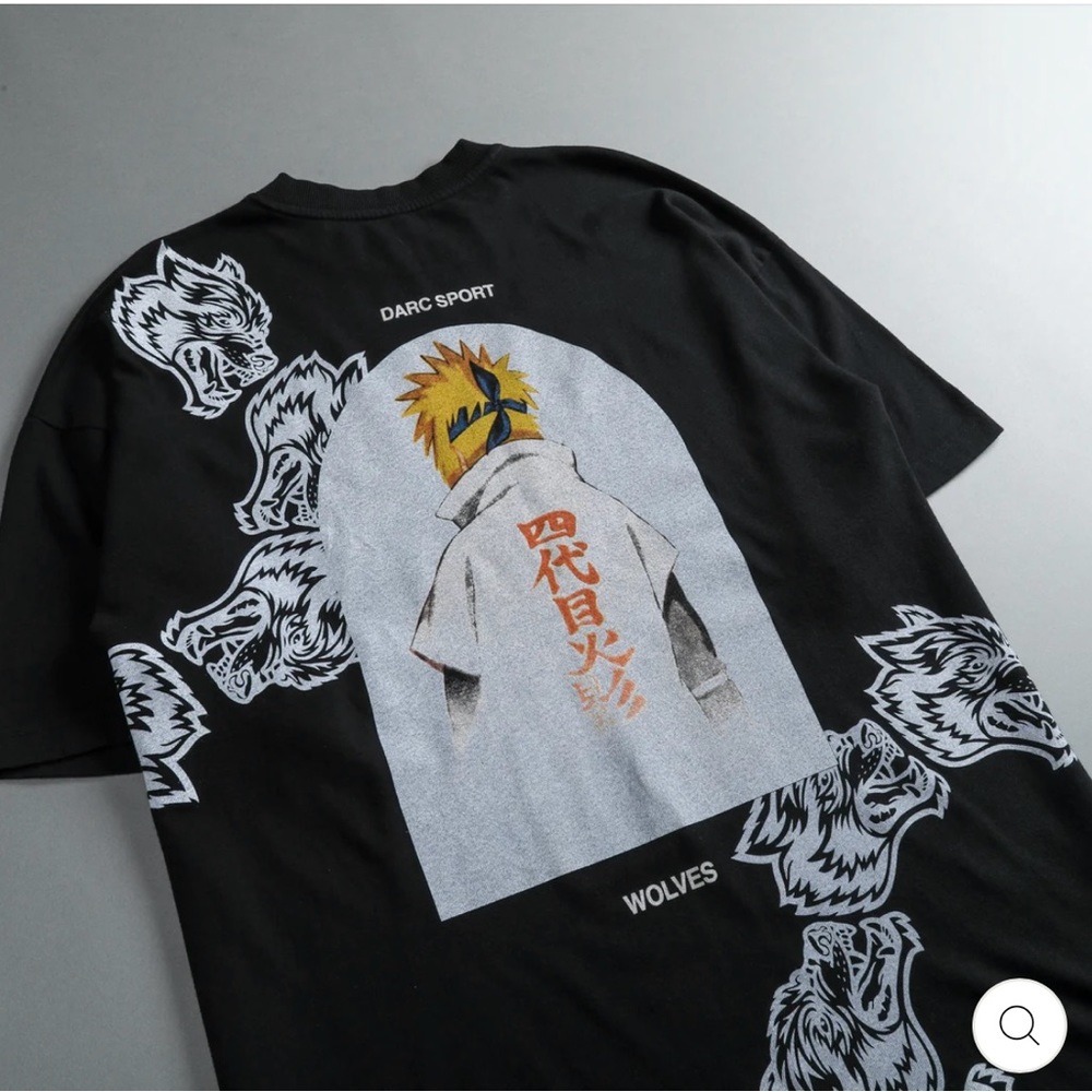 DARC SPORT X NARUTO “MINATO” (YELLOW FLASH LIMITED EDITION) SHIRT